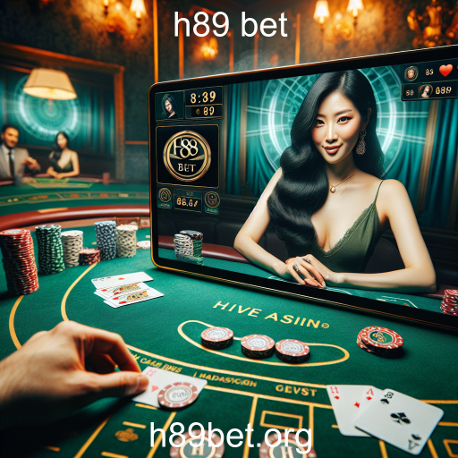 A Experiência Imersiva do Cassino Ao Vivo no h89 bet